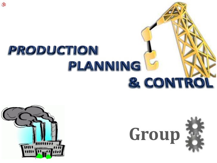 Production Planning &amp; Control (7074)